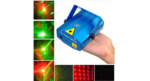Projector Laser Stage DJ Green-Red 100/50mW  SunSky -09!
